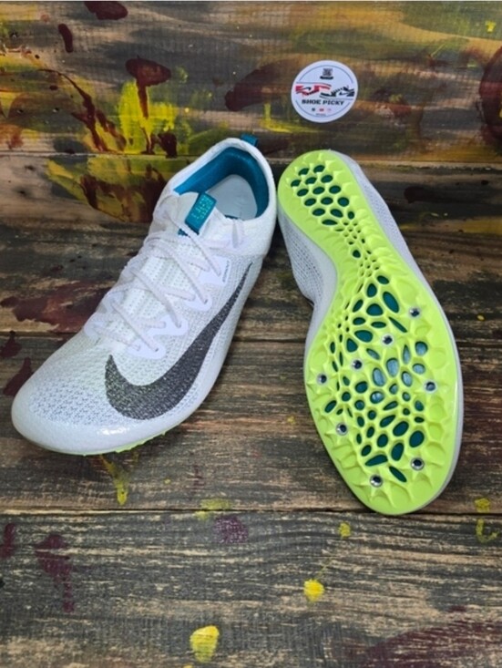 Nike Zoom Superfly Elite 2 Flyknit White‎ Spikes FZ9662-100 Men\'s Size 11 NEW main image 4